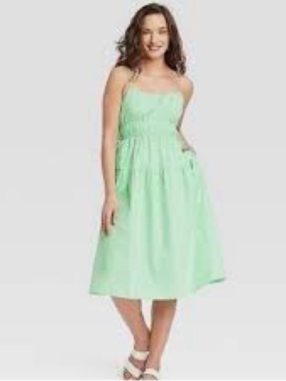 Universal Thread Lime Green Midi Sundress - Size Small NWOT